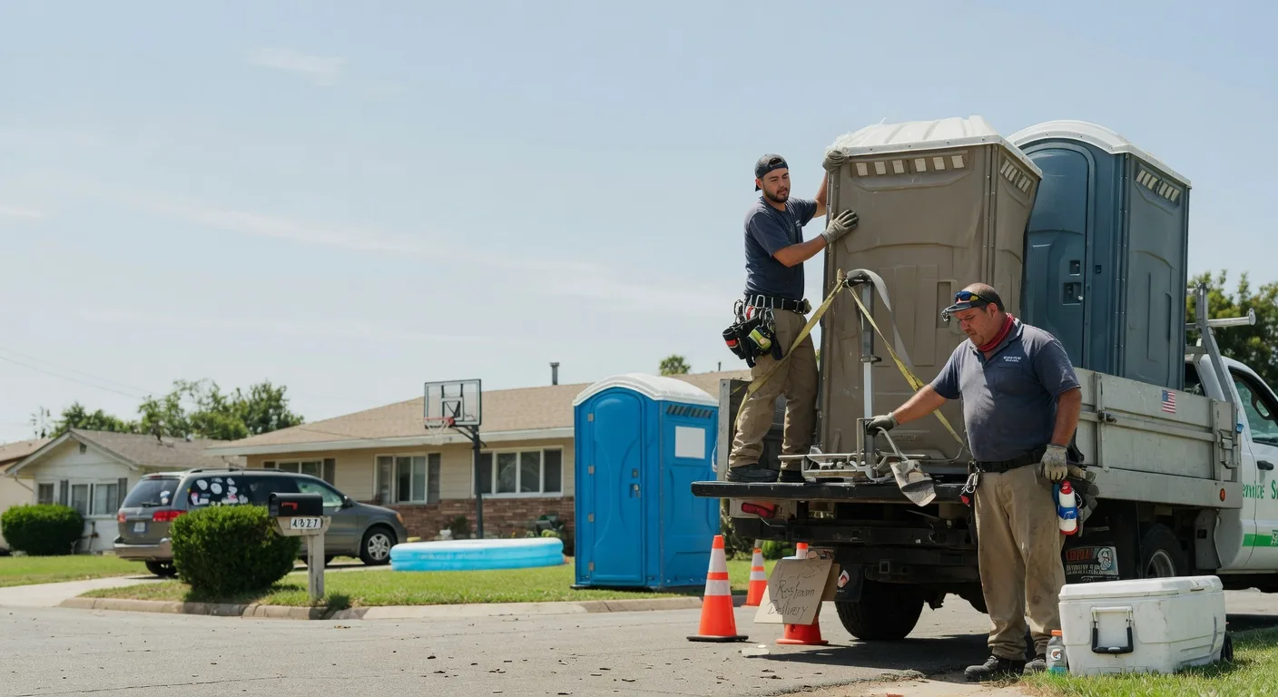 Porta Potty Rental in Chase, KS near me