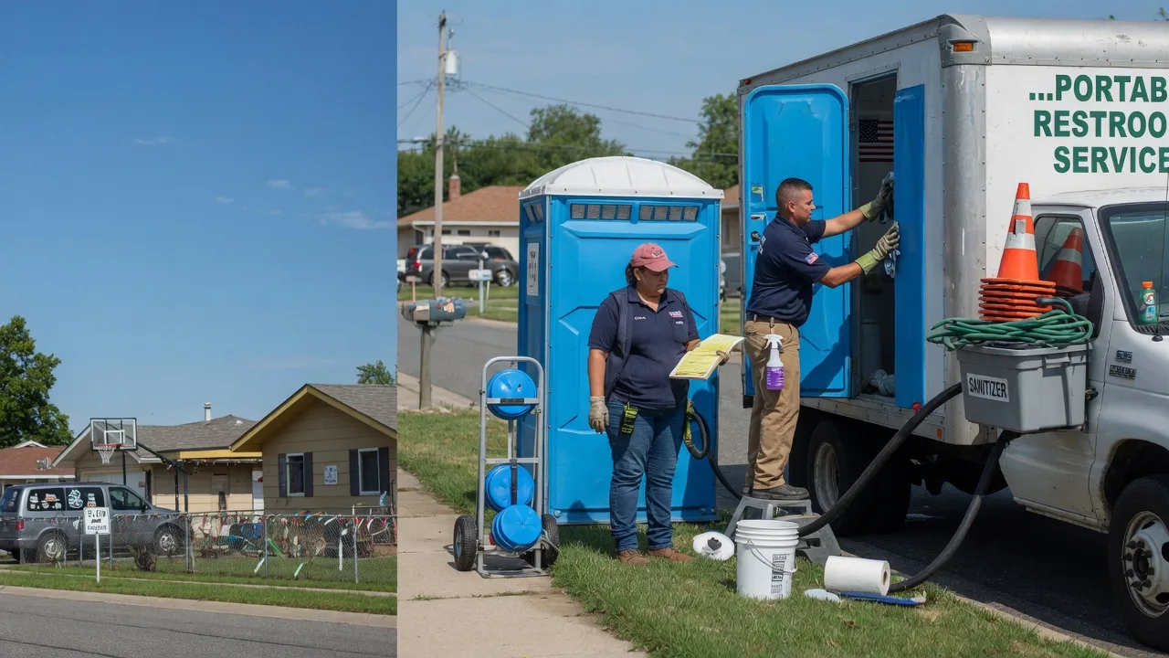 Portable Toilet Rental in Chase, KS near me